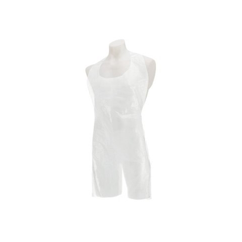 Disposable Polythene Aprons White Roll (1000)