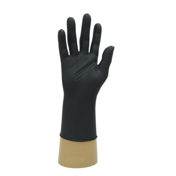 Black Nitrile Powder Free Exam Gloves