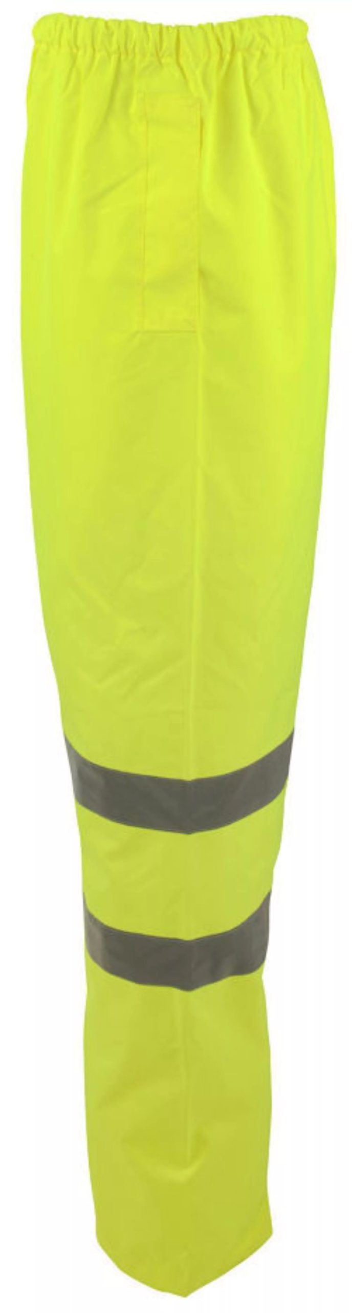 Yellow Breathable Waterproof Trousers - Image 3