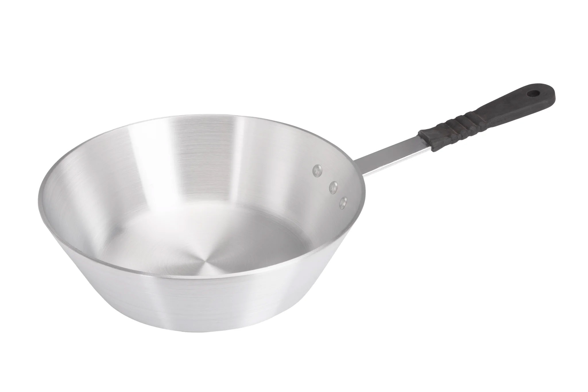 24cm Aluminium Heavy Duty Extra Deep Frypan Silicone Handle
