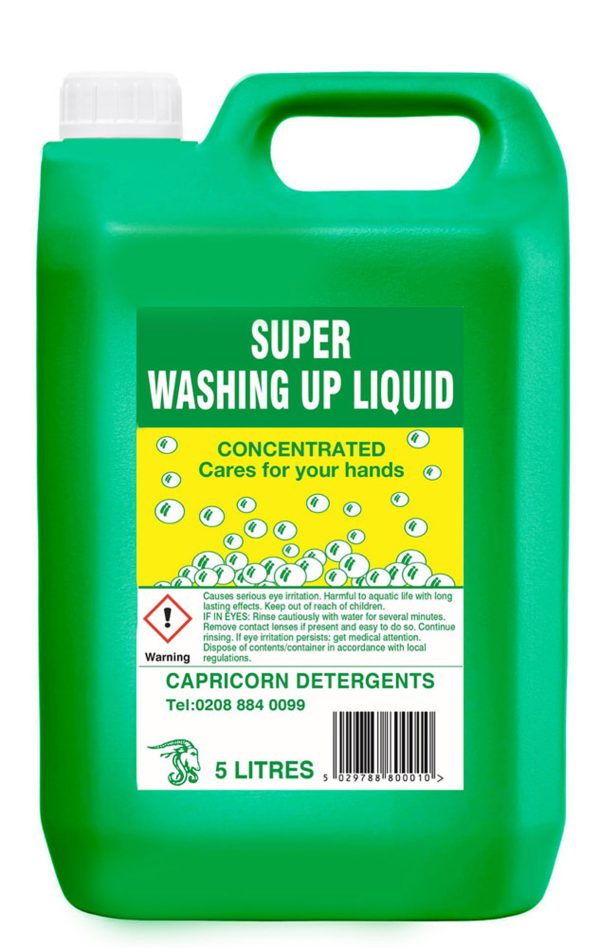 Super Green Washing Up Liquid 5ltr