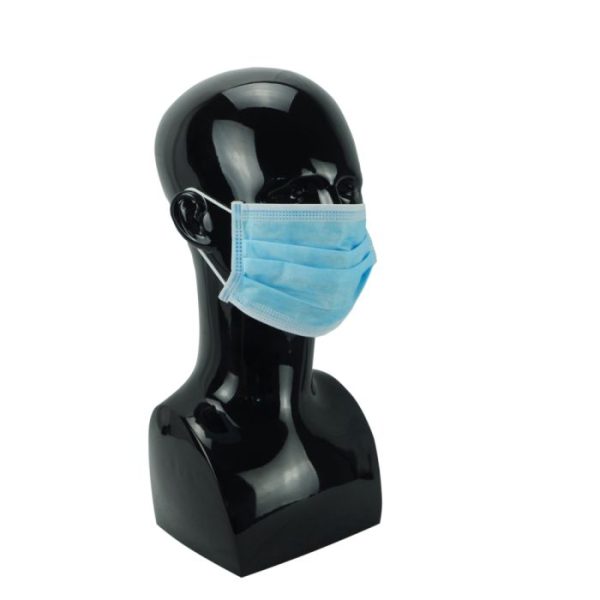 Blue Surgical Face Masks With Loops 3ply