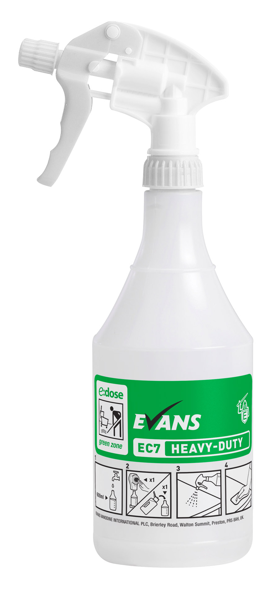 EC7 Heavy Duty Spray Bottle and Trigger