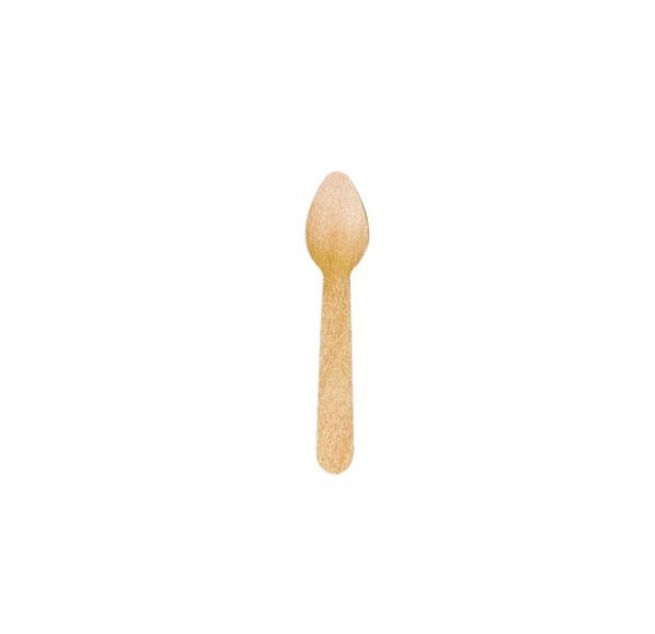 Wooden Disposable Cutlery Teaspoons Compost (1000 pack)