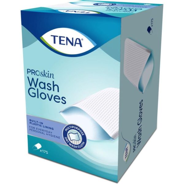 Tena Wash Glove 175 pack