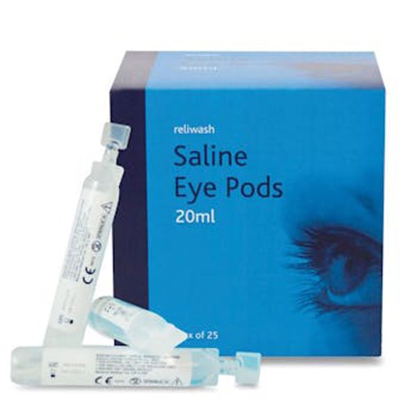 Sterile Eyewash Pods - 20ml