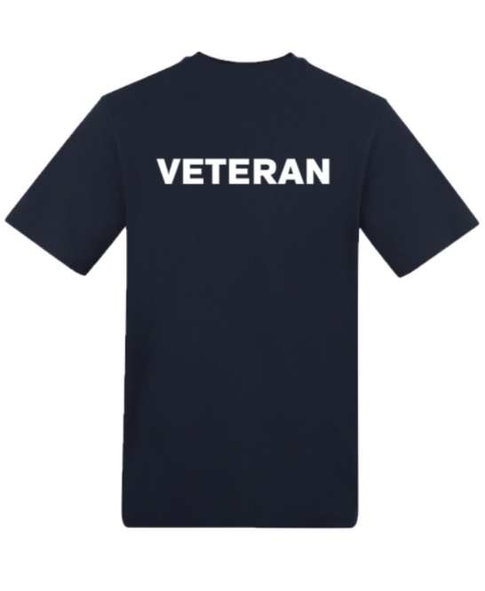 Navy Veteran Pride T shirt - Image 2