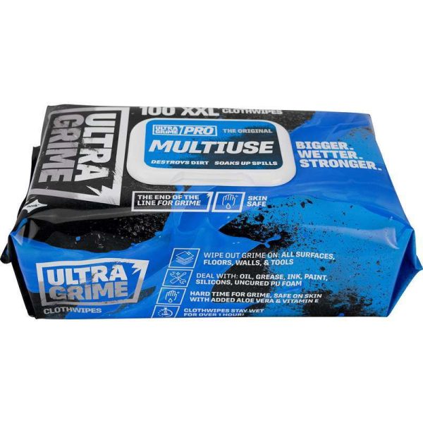 UltraGrime PRO Multiuse Cleaning Wet Wipes