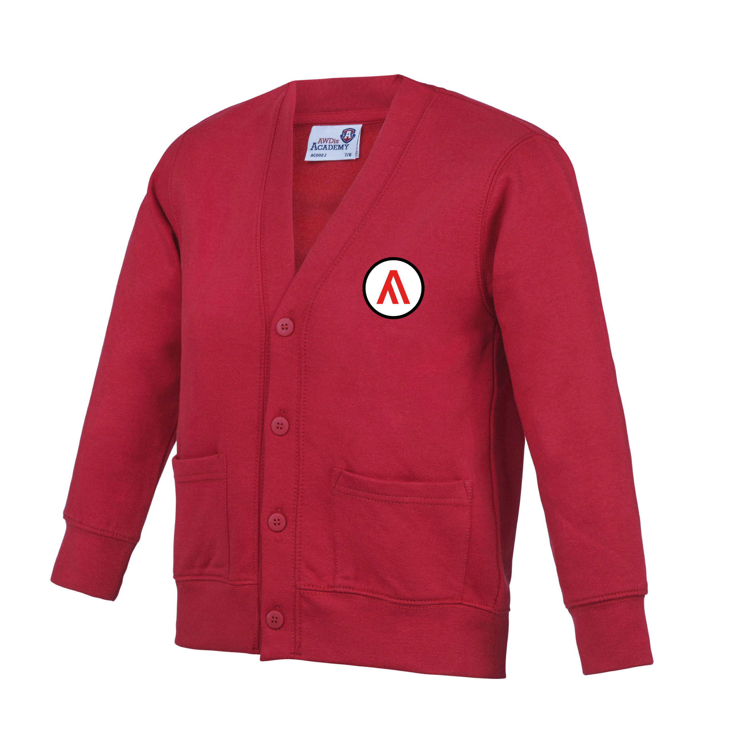 Abbey School Kids Cardigan with Pockets