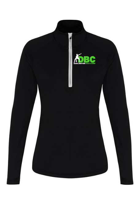 Women's long sleeve performance ¼ zip - Image 4